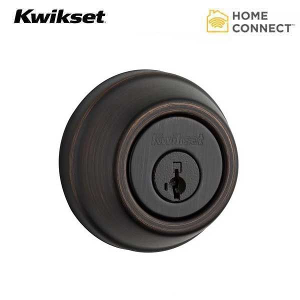 Kwikset - 910 Signature Series Traditional Deadbolt w/ Home Connect - US11P - Venetian Bronze - UHS Hardware