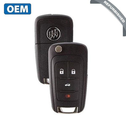 2010-2021 Buick Lacrosse / 4-Button Flip Key Pn: 5912555 Oht01060512 (Oem)