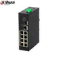 Dahua / ePoE Ethernet Switch / 8-Port / 800m PoE / 48-57 VDC / 120W / LR2110-8ET-120 - UHS Hardware