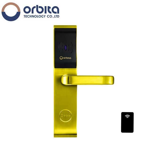 Orbita - E3042 - Mortise Hotel Lock - RFID - Optional Lever Style - 6 VDC - Optional Finish - Grade 2 - Hotel Door Locks - UHS Hardware