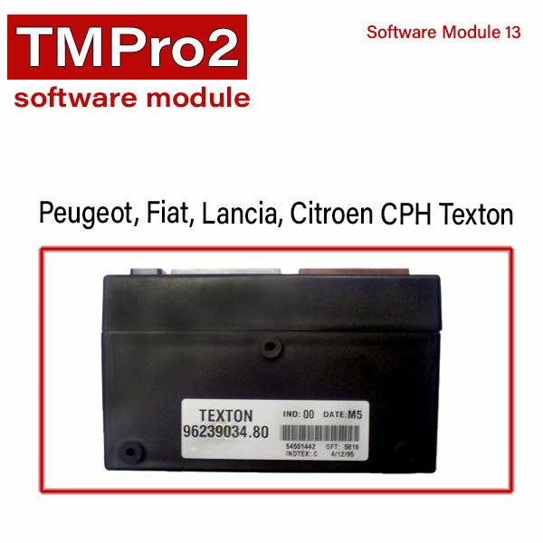 TM Pro 2 - Software Modules - Stellantis Group - UHS Hardware