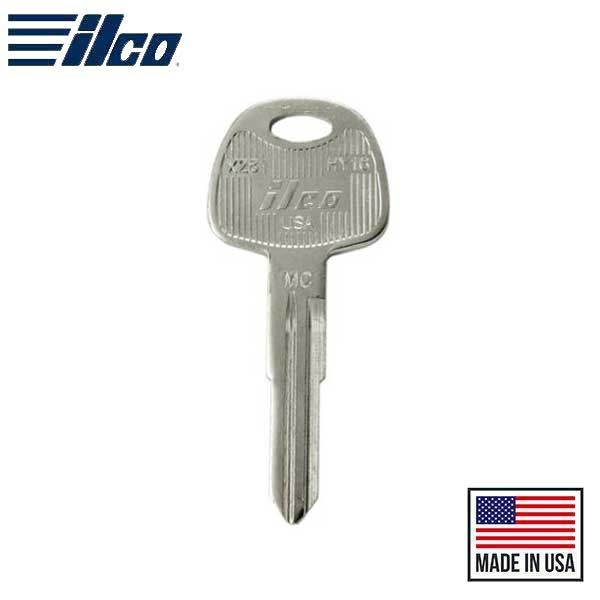 ILCO - Hyundai HY16 Metal Key (ILCO-HY16) - UHS Hardware