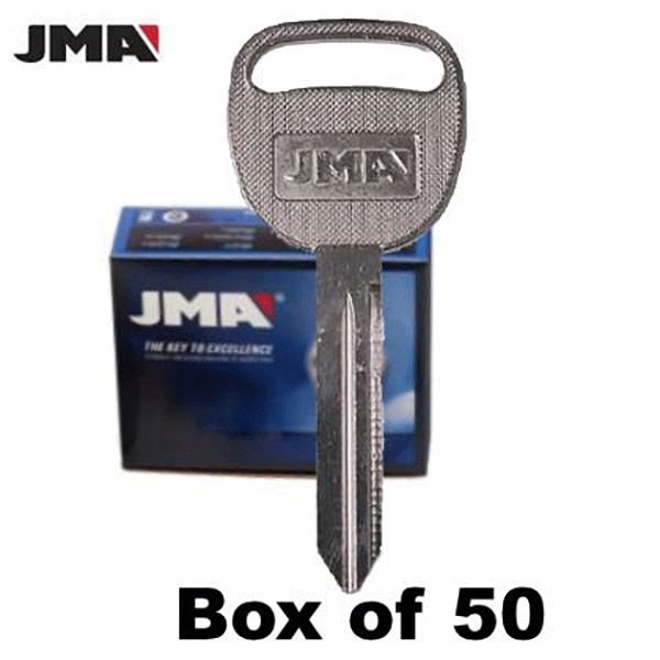 GM B106/ P1115 Metal Key / Pack of 50 (JMA-GM-37-50) - UHS Hardware