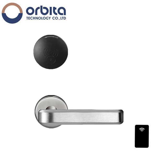 Orbita - S3079 - Mortise Hotel Lock - RFID - 6 VDC - Silver - Grade 2 - UHS Hardware