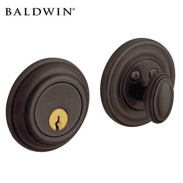 Baldwin Estate - 8231 Traditional Deadbolt - Singl Cyl - Optional Finish - Grade 1 - UHS Hardware