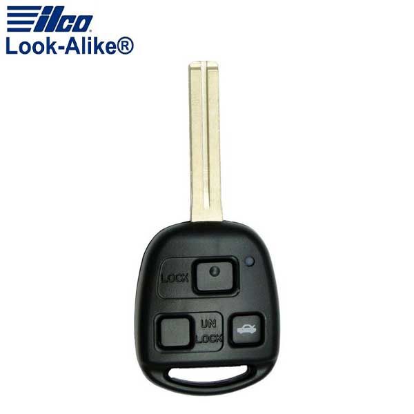 2001-2009 Lexus / 3-Button Remote Head Key / PN: 89070-50660 / HYQ12BBK (AFTERMARKET) - UHS Hardware