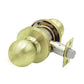 Commercial Door Knob Set - 2-3/4” Standard Backset - Polished Brass - Privacy - Grade 2 - UHS Hardware