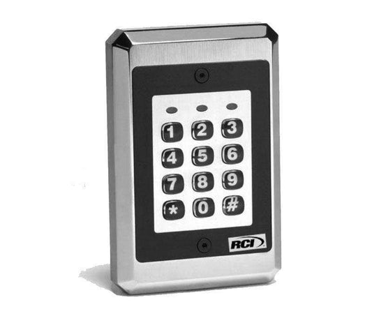 RCI 9212ILW Illuminated Keypad for Single Gang Flush Mount Applications - Interior/Exterior - UHS Hardware