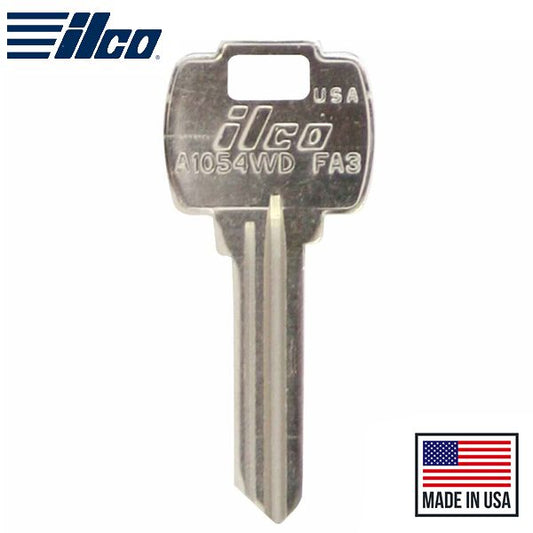 A1054WD-FA3 FALCON Key Blank - 6 Pin or Disc - ILCO - UHS Hardware