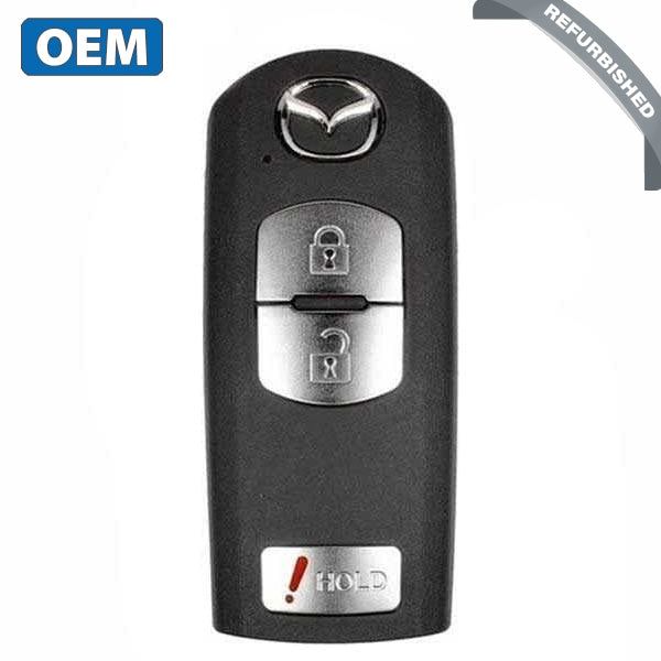 2010-2013 Mazda 3 / 3-Button Smart Key / PN: BCY1-67-5RY / WAZX1T768SKE11A03 (OEM Refurb) - UHS Hardware