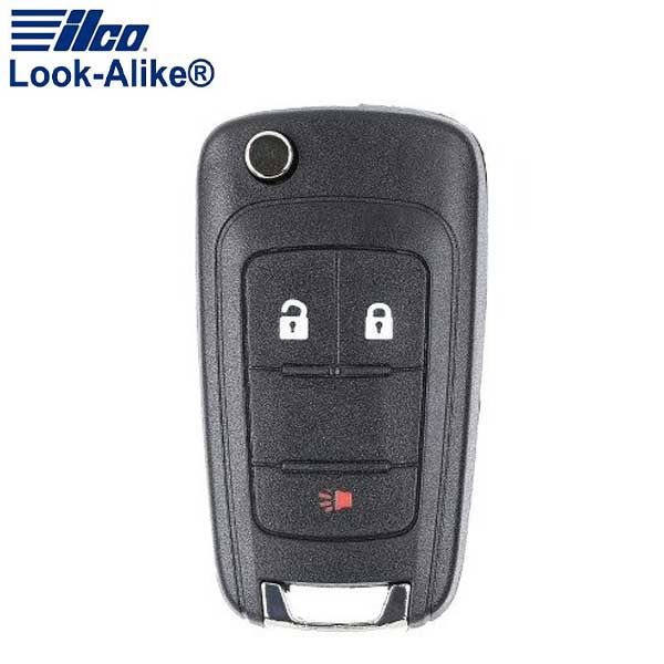 2010-2019 Chevy/ 3-Button Remote Flip Key / PN:  FLIP-GM-3B1HS, 20873621, 20835406, 5913598, 5913596, 20873623 / OHT01060512 (AFTERMARKET) - UHS Hardware