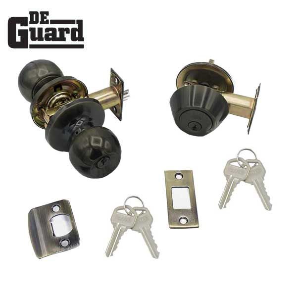 Premium Combo Lockset - Oil Rubbed Bronze - Entrance - Grade 3 - KW1 - UHS Hardware