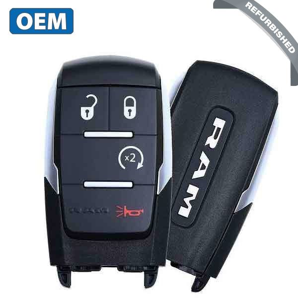2019-2020 Dodge Ram Pickup HD 2500-5500 / 4-Button Smart Key / PN: 68365327AB / GQ4-76T (OEM) - UHS Hardware