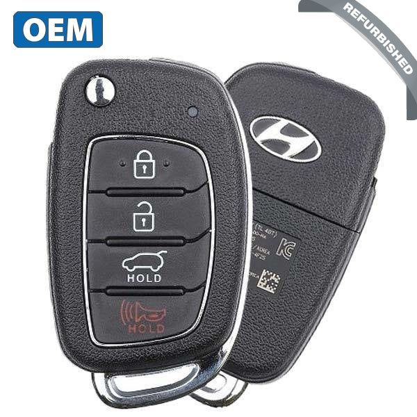 2015-2019 Hyundai Tucson / 4-Button Remote Flip Key / PN: 95430-D3010 / TQ8-RKE-4F25 (OEM) - UHS Hardware