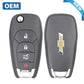 2016-2020 Chevrolet Cruze (XL7 Only) Sonic / 4-Button Flip Key / PN: 13513842 / LXP-T003 (315 Mhz)(OEM) - UHS Hardware