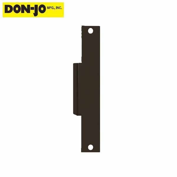 Don-Jo - Electric Strike Filler Plate - 9" x 1 3/8" - Duro Coated - UHS Hardware