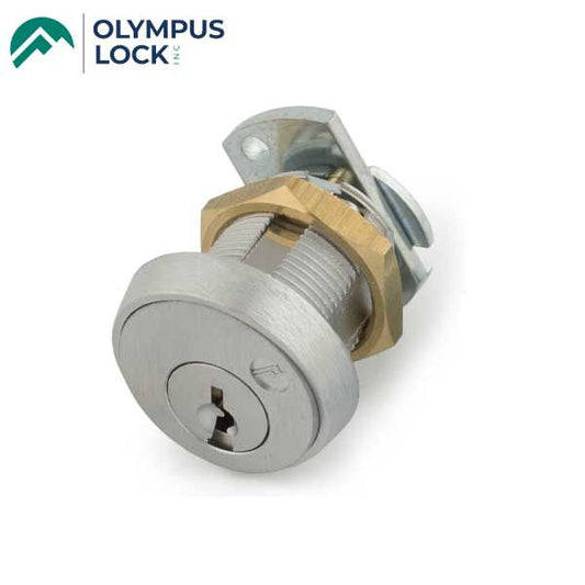 Olympus - FC10 - File Cabinet Lock for HON F24 / F28 Style - N Series National - 26D - Satin Chrome - KA 103 - UHS Hardware