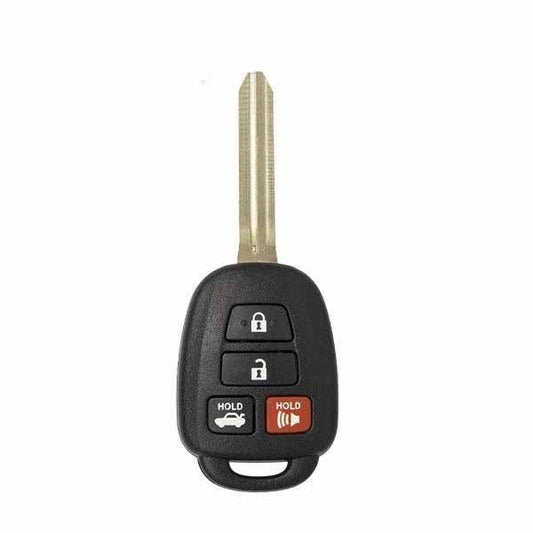 2012-2014 Toyota Camry  / 4-Button Remote Head Key / PN: 89070-06420 / HYQ12BDM (G Chip) / (RHK-TOY-BDM-G-4) - UHS Hardware