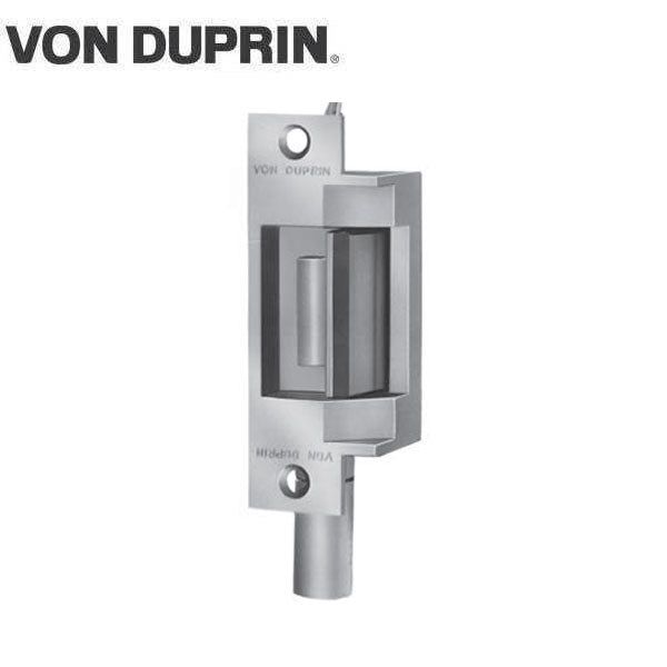 Von Duprin - 6211 Electric Strike for Mortise or Cylindrical Devices - Fail Safe - Satin Stainless - 24VDC - UHS Hardware