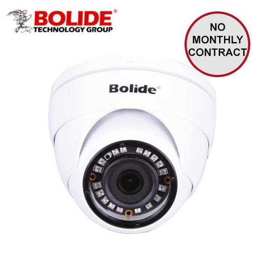 Bolide - BC1509IROD-28W - HDCVI / 5MP / 2MP / Eyeball Camera / Fixed / 2.8mm Lens / Outdoor / IP66 / 20m IR / 12VDC / White Finish - UHS Hardware