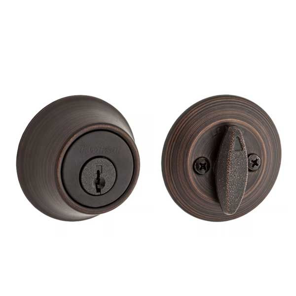 Kwikset - 660 - Residential Deadbolt - Single Cylinder  - Venetian Bronze - Grade 3 - UHS Hardware