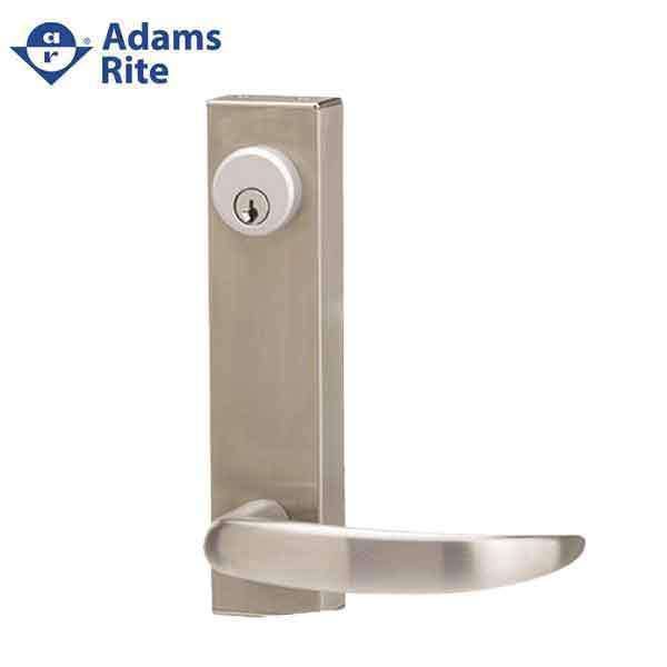 Adams Rite - 3080  - Narrow Stile - Entry Lever Trim - Satin stainless - Non-Handed - UHS Hardware