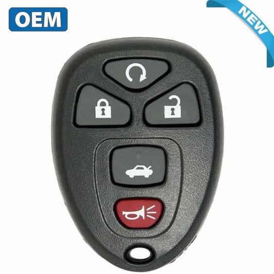 2004-2012 GM / 5-Button Keyless Entry Remote / PN: 22733524 / KOBGT04A (OEM) - UHS Hardware