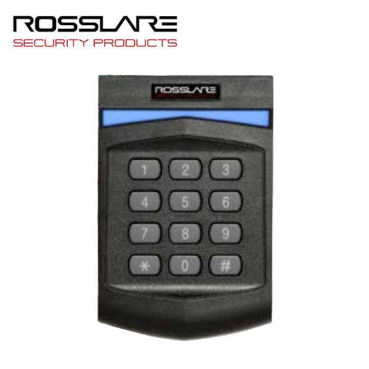 Rosslare - H6370B - Open to Secure Multi-Format Keypad Reader w/ Pigtail - MIFARE Plus - 13.56 MHz RFID - 6-16 VDC - IP65 - UHS Hardware