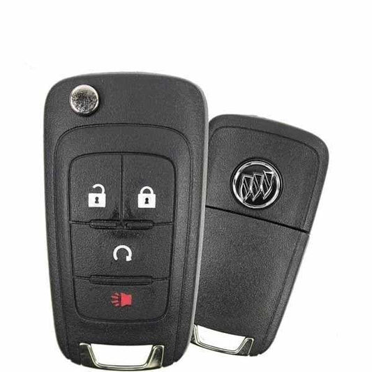 2013-2018 Buick Encore Enclave / 4-Button Flip Key / PN 13585814 / AVL-B01T1AC (OEM) - UHS Hardware