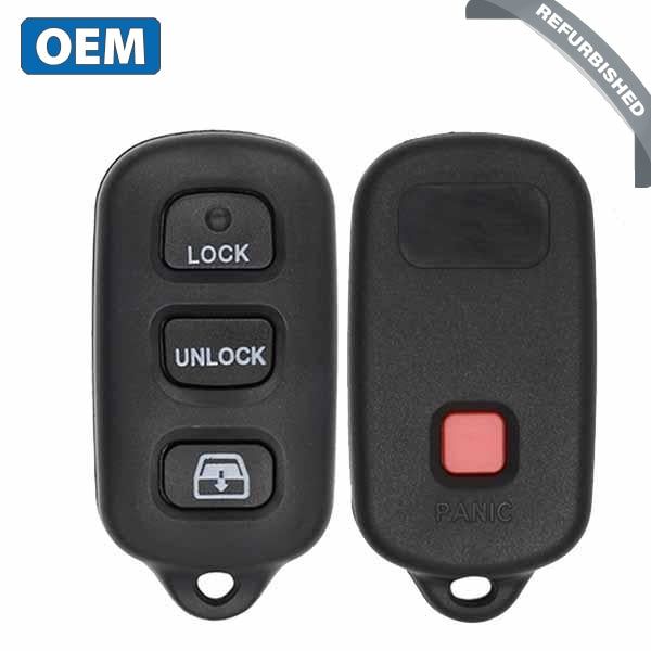 1998-2009 Toyota 4Runner Sequoia / 4-Button Keyless Entry Remote / PN: 89742-35020 / HYQ1512Y (OEM) - UHS Hardware