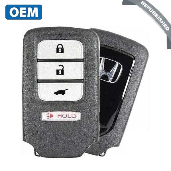 2015-2016 Honda Cr-V / 4-Button Smart Key Pn: 72147-T0A-A11 Acj932Hk1210A (Oem Refurb)