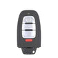 2008-2012 Audi / 4-Button Smart Key W/o Comfort Access Slot Pn: 8T0959754A Iyzfbsb802 (Oem Refurb)