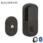 Baldwin Estate Evolved - 8231.B Traditional Electronic Deadbolt - Singl Cyl  - Bluetooth - 190 - Satin Black - Grade 2 - UHS Hardware