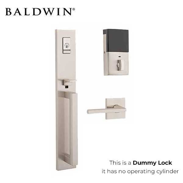 Baldwin - Evolved Minneapolis - Full Dummy Handleset - 5162 Interior Lever - Right Handed  - Satin Nickel - Grade 2 - UHS Hardware