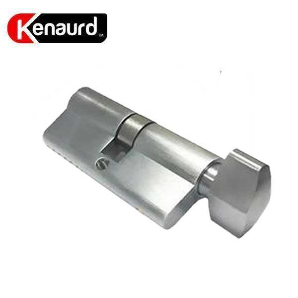 5 X High Security - Thumb Turn - Euro Profile Cylinder - US26D  - Satin Silver (Pack of 5- Keyed Alike) - UHS Hardware