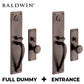 Baldwin Estate - 6567.112 - Trenton Full Dummy & Entrance Handleset Trim Set - Single Cyl - 112 - Venetian Bronze - Grade 2 - RH/LH - UHS Hardware