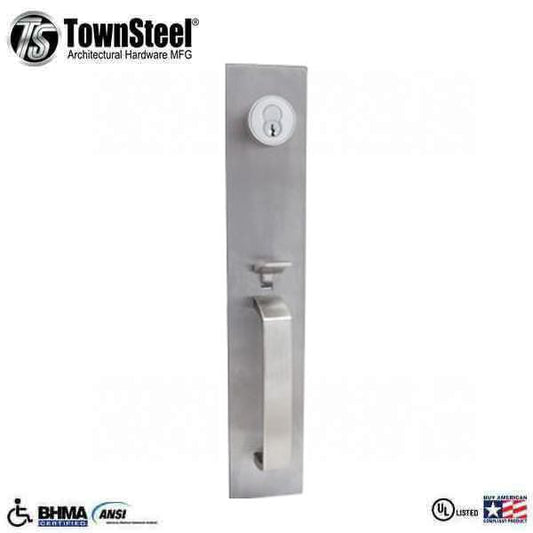 TownSteel - ED5500T -  Thumbpiece Exit Trim - for ED5500/ED5600 Exit Devices  - Storeroom  Function  - Satin Chrome - Grade 1 - UHS Hardware