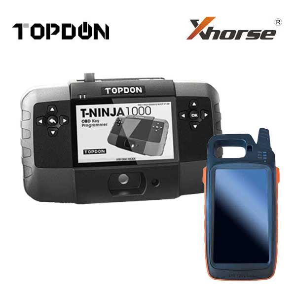 TOPDON T-Ninja 1000 OBD Automotive Key Programmer and Xhorse VVDI Key Tool MAX - UHS Hardware