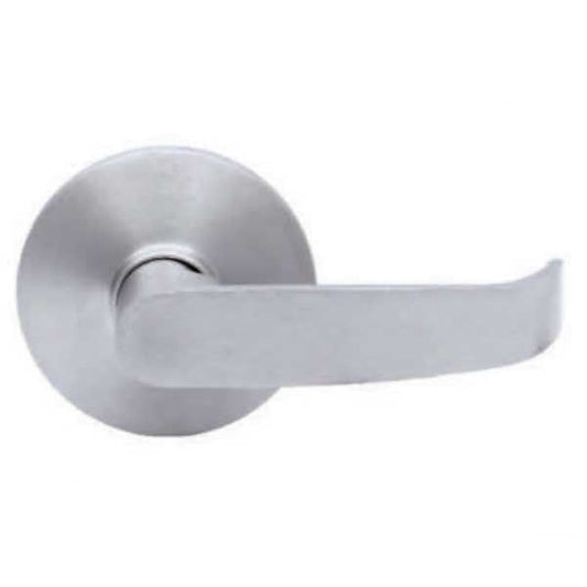 TownSteel - ED8900LQ - Sectional Lever Trim - Passage - LQ Curved Lever - Non-Handed - Compatible with Concealed V/R Exit Device - Satin Chrome - Grade 1 - UHS Hardware