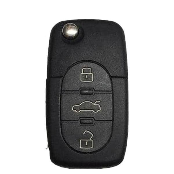 2001-2006 Audi / 4-Button Flip Key Pn: 8Z0837231F Myt8Z0837231 (Oem)