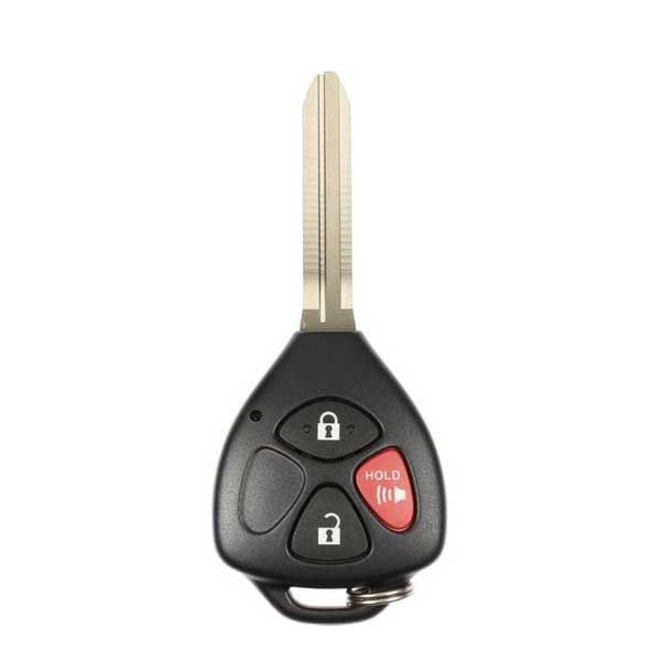 2008-2013 Toyota / 3-Button Remote Head Key / PN: 89070-0T030 / GQ4-29T / (4D67) (RK-TOY-29T-67-3B) - UHS Hardware