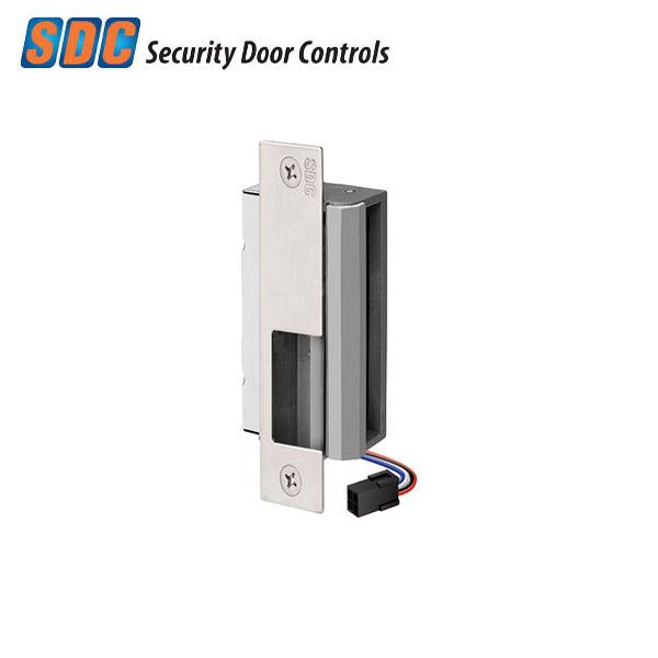 SDC - 55-BU - Electrified Universal Strike - Fail Safe / Fail Secure - 12/24VDC - Satin stainless Steel - Grade 1 - UHS Hardware