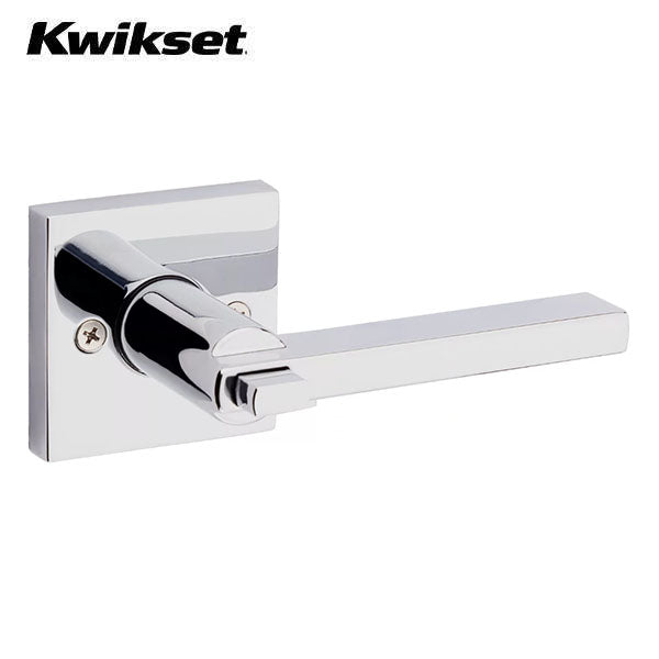 Kwikset - 156 - Halifax Lever - Square Rose - 26 - Entrance - SmartKey Technology - Grade 2 - UHS Hardware