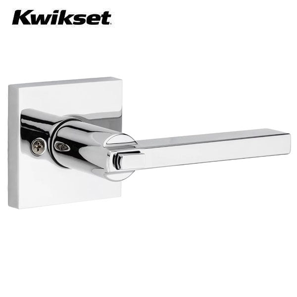 Kwikset - 156 - Halifax Lever - Square Rose - 26 - Entrance - SmartKey Technology - Grade 2 - UHS Hardware