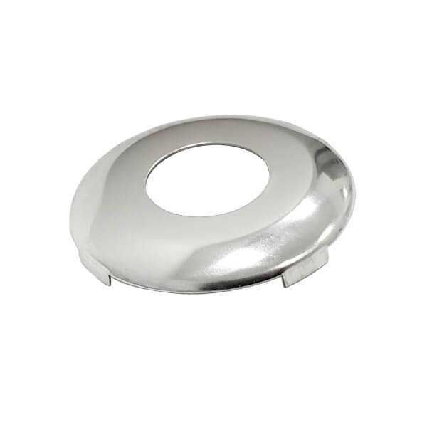 1977-2001 Nissan Infiniti Subaru  / DA25 / Face Cap for Door Lock / Chrome / P-16-205 (ASP) (10-Pack) - UHS Hardware
