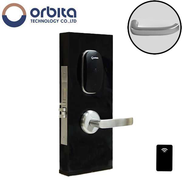 Orbita - S3078 - Mortise Hotel Lock - SPLIT Design - RFID - Optional Lever Style - 6 VDC - Optional Finish - Grade 2 - UHS Hardware