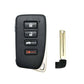 2013-2018 Lexus / 4-Button Smart Key SHELL / HYQ14FBA HYQ14FBB (SKS-LEX-133) - UHS Hardware