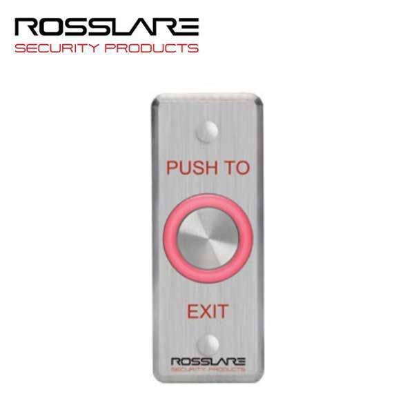 Rosslare - EX16EO -  Request To Exit Button w/Toggle - Analog Piezo- 10-24 VDC - UHS Hardware