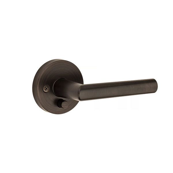 Kwikset - 9117 - Milan Privacy Lever with Round Rose - Privacy - 11P - Venetian Bronze - Grade 2 - UHS Hardware