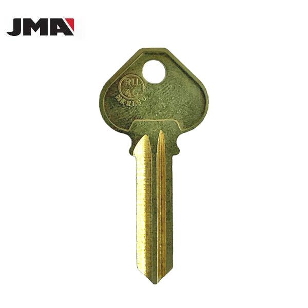 RU45 / A1011D1 6-Pin Corbin Russwin Key - Brass (JMA-RUS-5E) - UHS Hardware